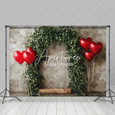 Aperturee - Aperturee Abstract Wall Plant Arch Valentines Day Backdrop